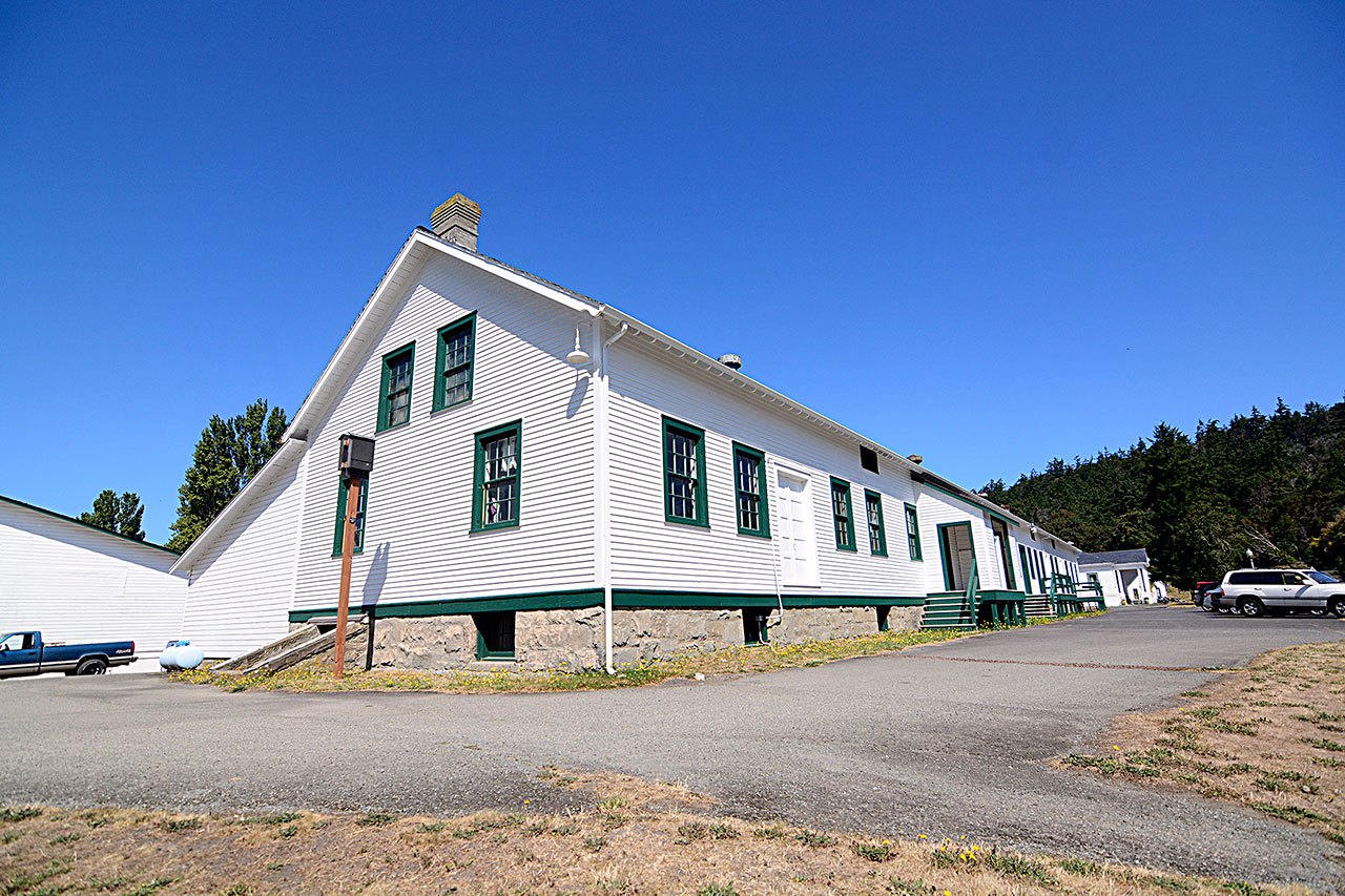 The Public Development Authority plans to turn Building 305 at Fort Worden into the Fort Worden Lifelong Learning Center in Makers Square. (Jesse Major/Peninsula Daily News)