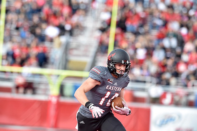 McClatchy News Service Eastern Washington receiver Cooper Kupp (10) won the Big Sky’s Offensive MVP award last season. Washington State will have its hands full trying to contain the senior playmaker.