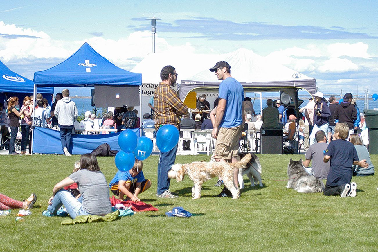 Celebration on Port Angeles waterfront draws hundreds