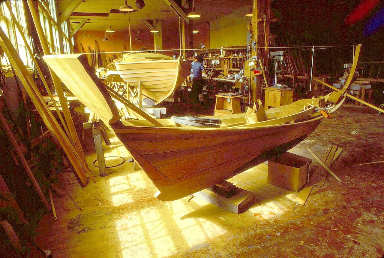 The Sam Connor Shop is where a few boat enthusiasts planned the first ever Wooden Boat Festival, which took place in Port Townsend in 1977. It has now grown in to one of the biggest events of the season, bringing in thousands of people and hundreds of boats each year. (Northwest Maritime Center)