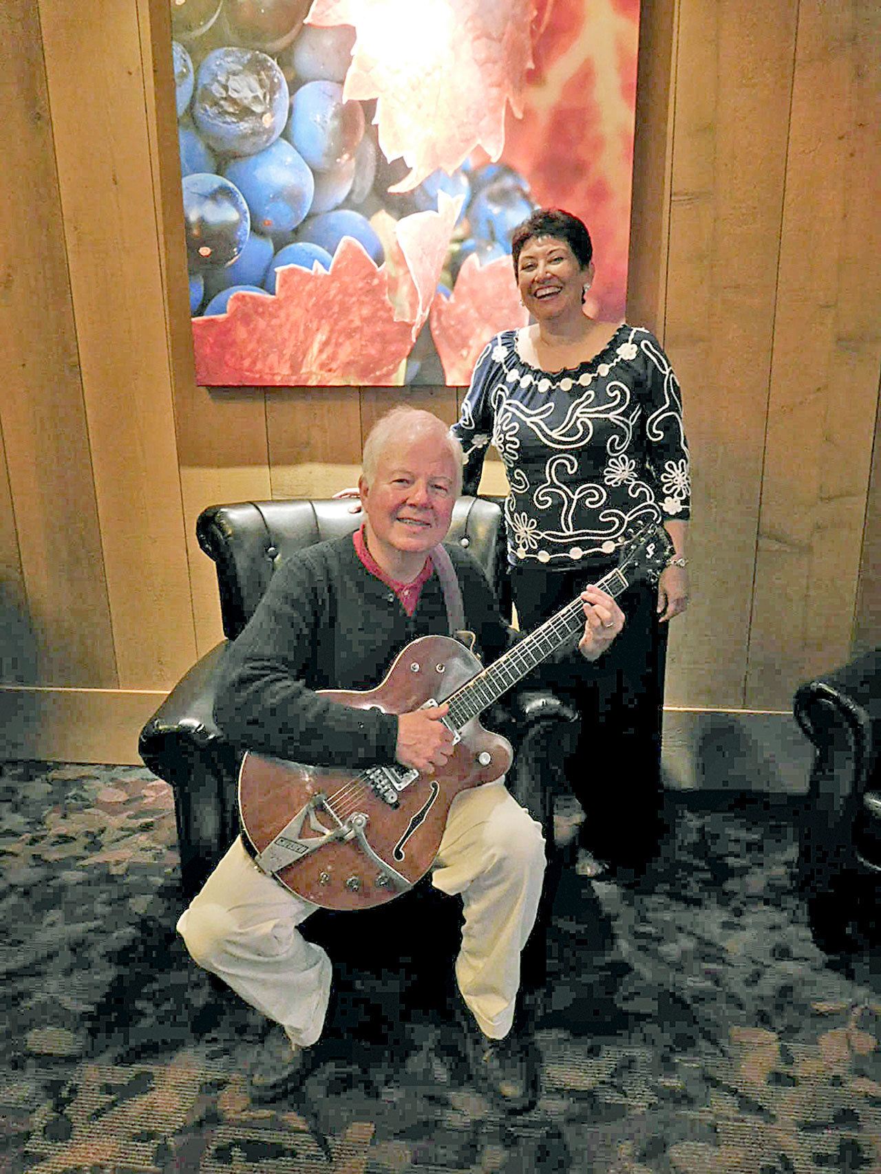 St. Luke’s Episcopal Church, 525 N. 5th Ave., at noon Tuesday hosts BlueSkyz, a dynamic jazz ensemble featuring Jason Popelka and Tess Teel, seen here. — Submitted.