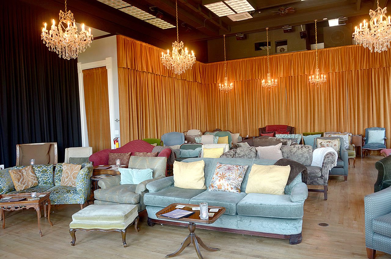 The Starlight Room in Port Townsend quickly became a popular spot for moviegoers thanks to its unique theater experience and full service bar and kitchen. (Cydney McFarland/Peninsula Daily News)