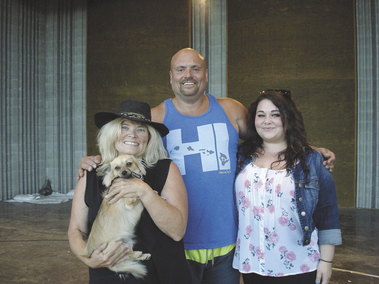 2016 Karaoke Idol winners are, from left, Yvonne Craig, third place; Gary Ristick, first place; and Jessica Tanksley, second place. (City of Sequim)