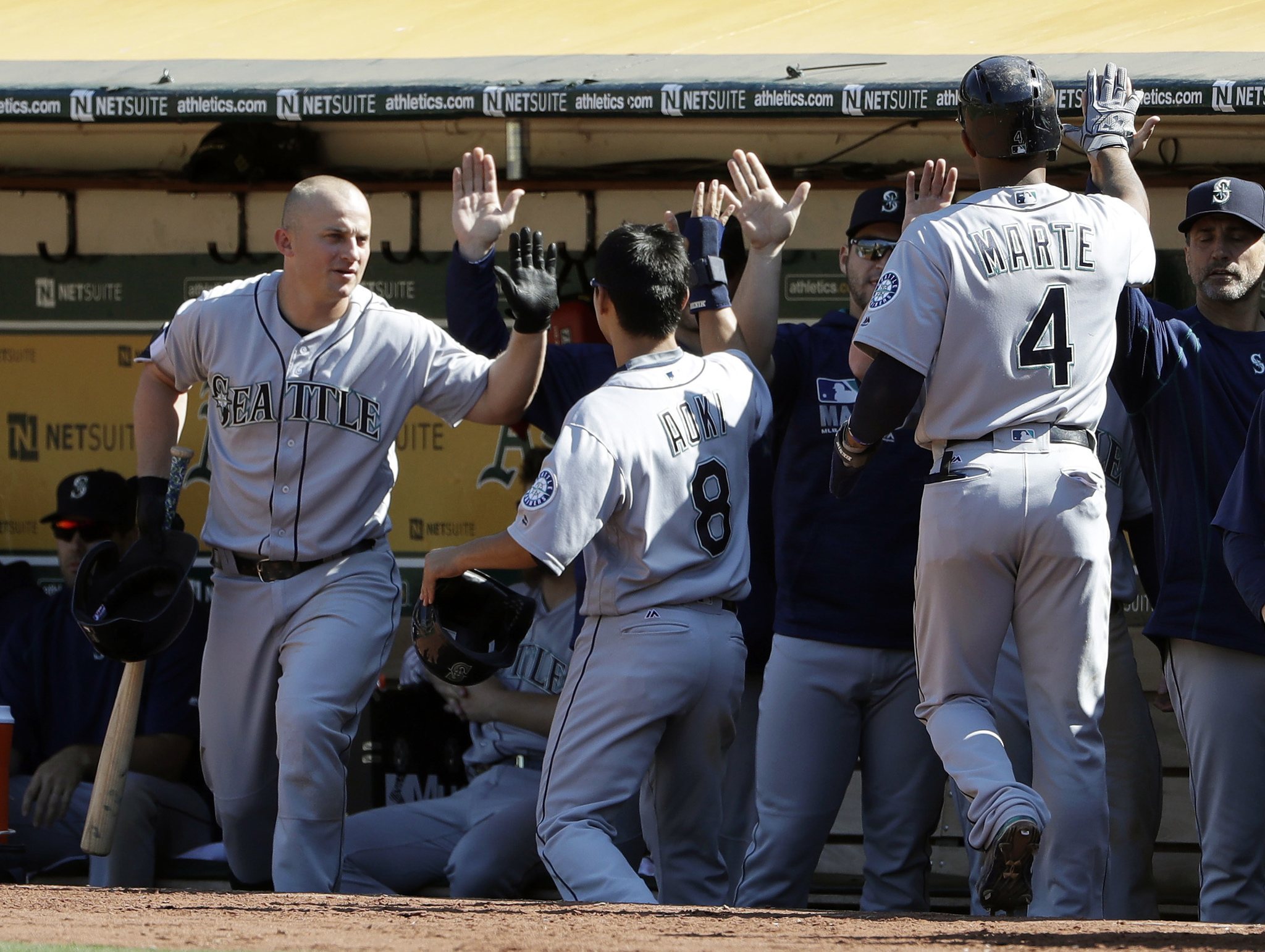 Hernandez wins in Oakland again as Mariners beat A’s 14-3