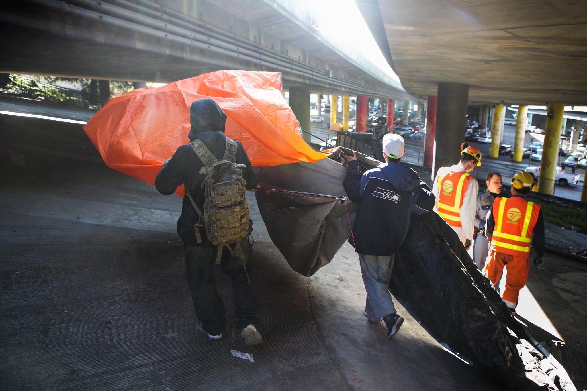 Judge: Clark County liable for clearing out homeless camps