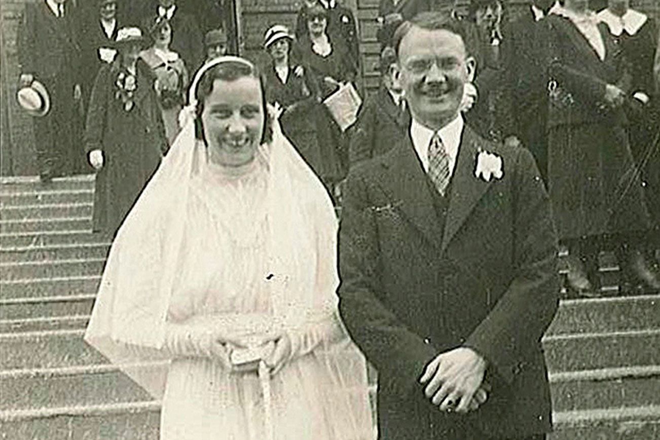 BACK WHEN: Dr. and Mrs. Plut arrive in Port Ludlow