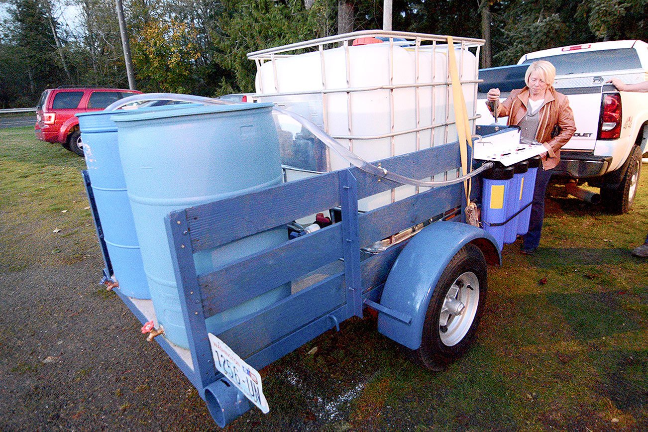 Joyce residents make filtration system to create emergency water supply