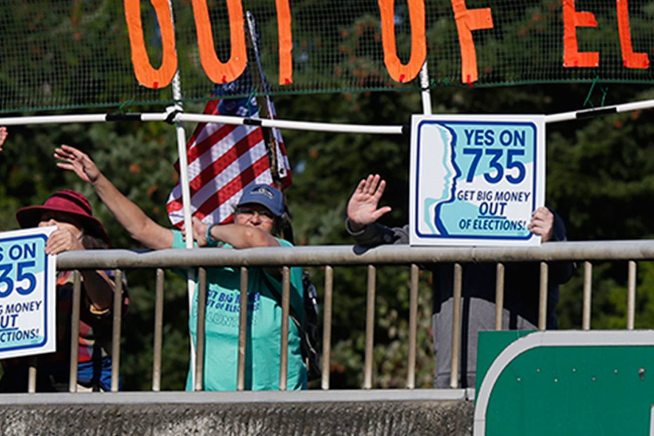 Initiative 735 backers seek constitutional amendment saying all are equal