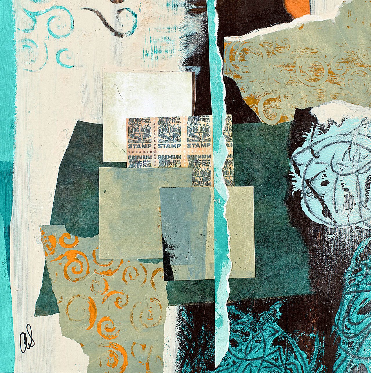 This untitled piece by Anne Schneider will be on display this month at the Port Townsend Gallery, located at 715 Water St. (Myron Gauger)