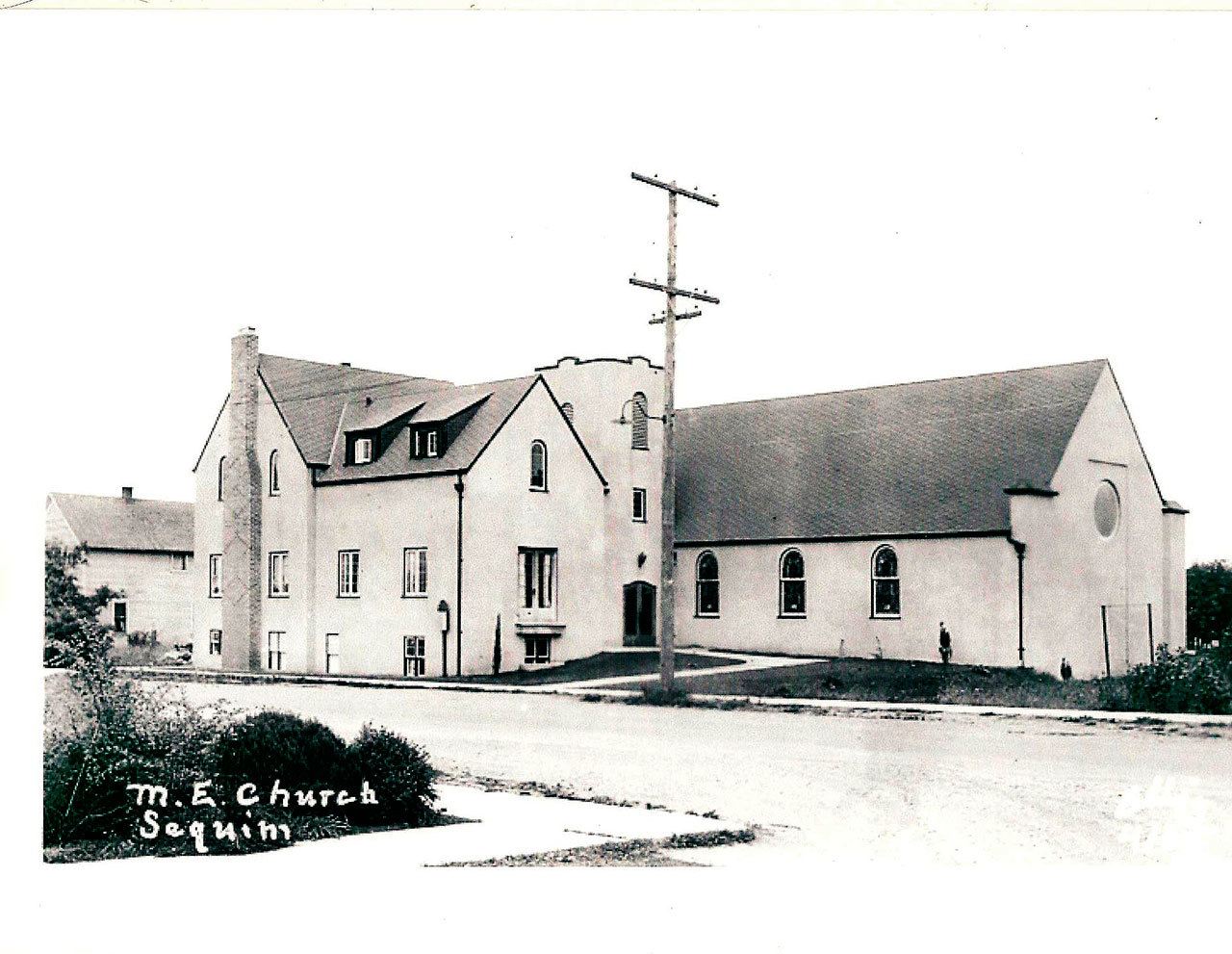 The Methodist Church in Sequim across from the high school. (Rex Gerberding)