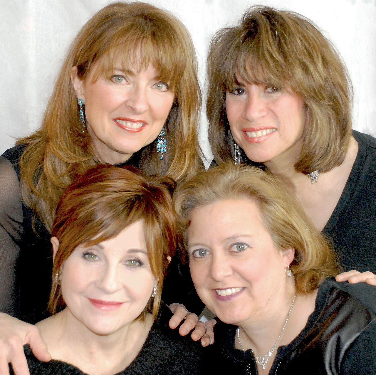 Kendra Chilson The Four Bitchin’ Babes are, top from left, Debi Smith and Sally Fingerett and, bottom from left, Megon McDonough and Deirdre Flint.