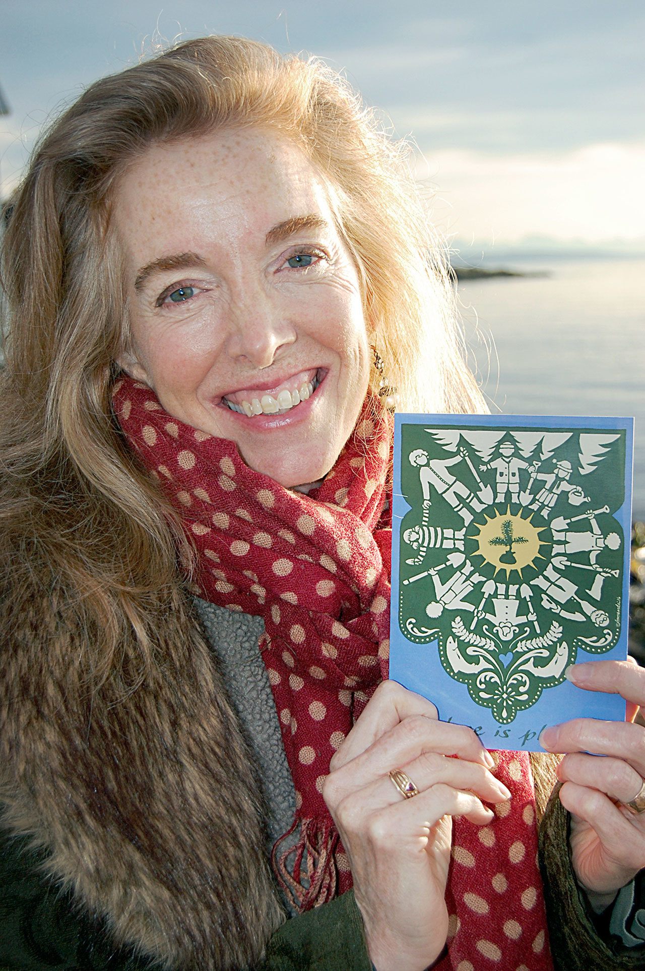 Amanda Kingsley of Port Townsend has created the image for this year’s Plant-A-Thon Honorary Tree Cards. (Northwest Watershed Institute)