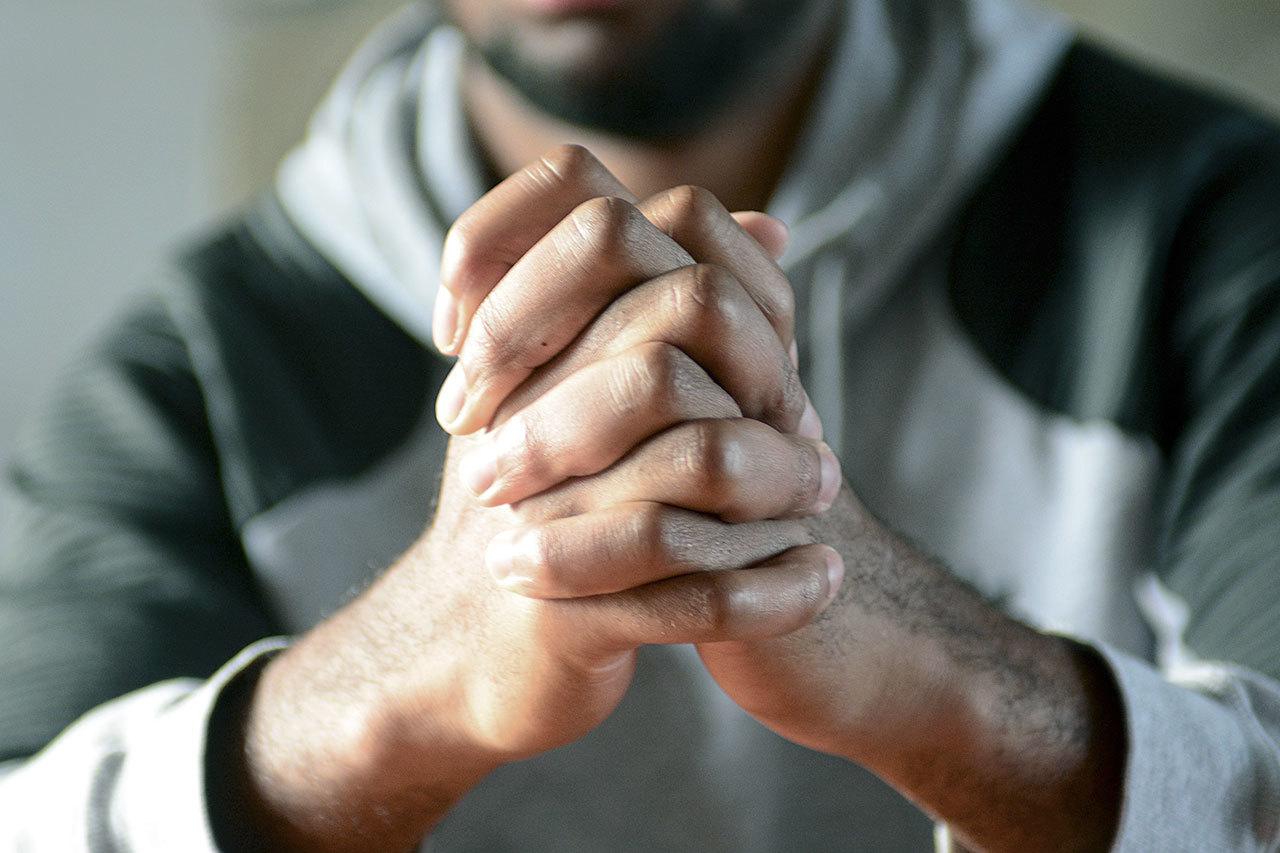 More than four months after being assaulted in what the Port Angeles Police Department and FBI are investigating as a hate crime, Quinn Smith, a 22-year-old black man, is still looking for answers. (Jesse Major/Peninsula Daily News)