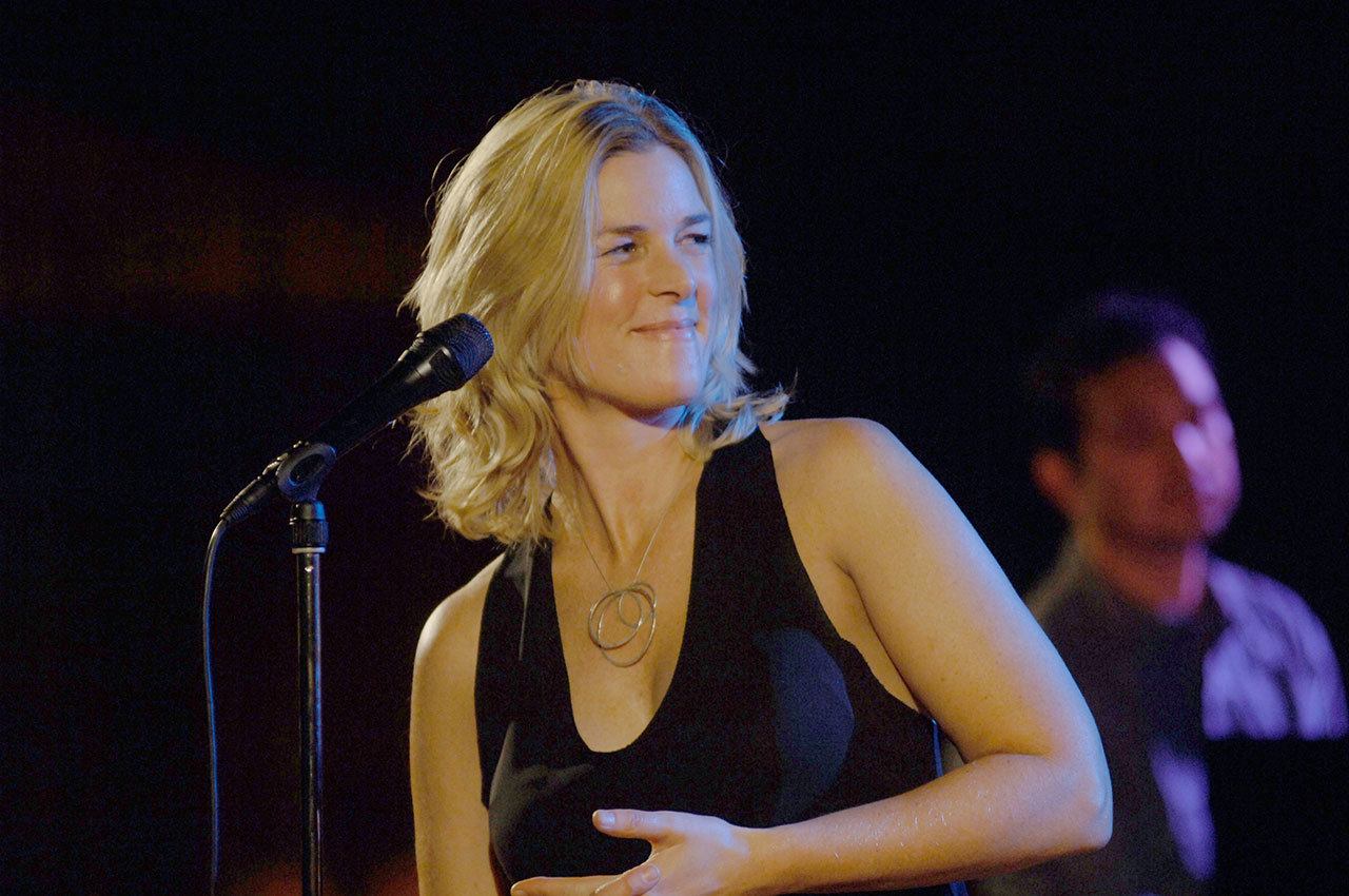 Jacqui Naylor smiles during a recent performance. (Axel Fuhrmann-Kombrust)