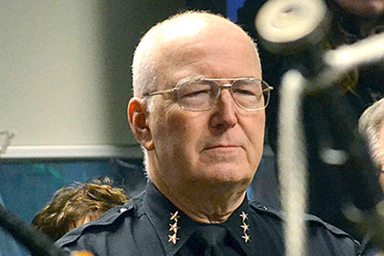 Sequim’s police chief honored after 45 years in law enforcement