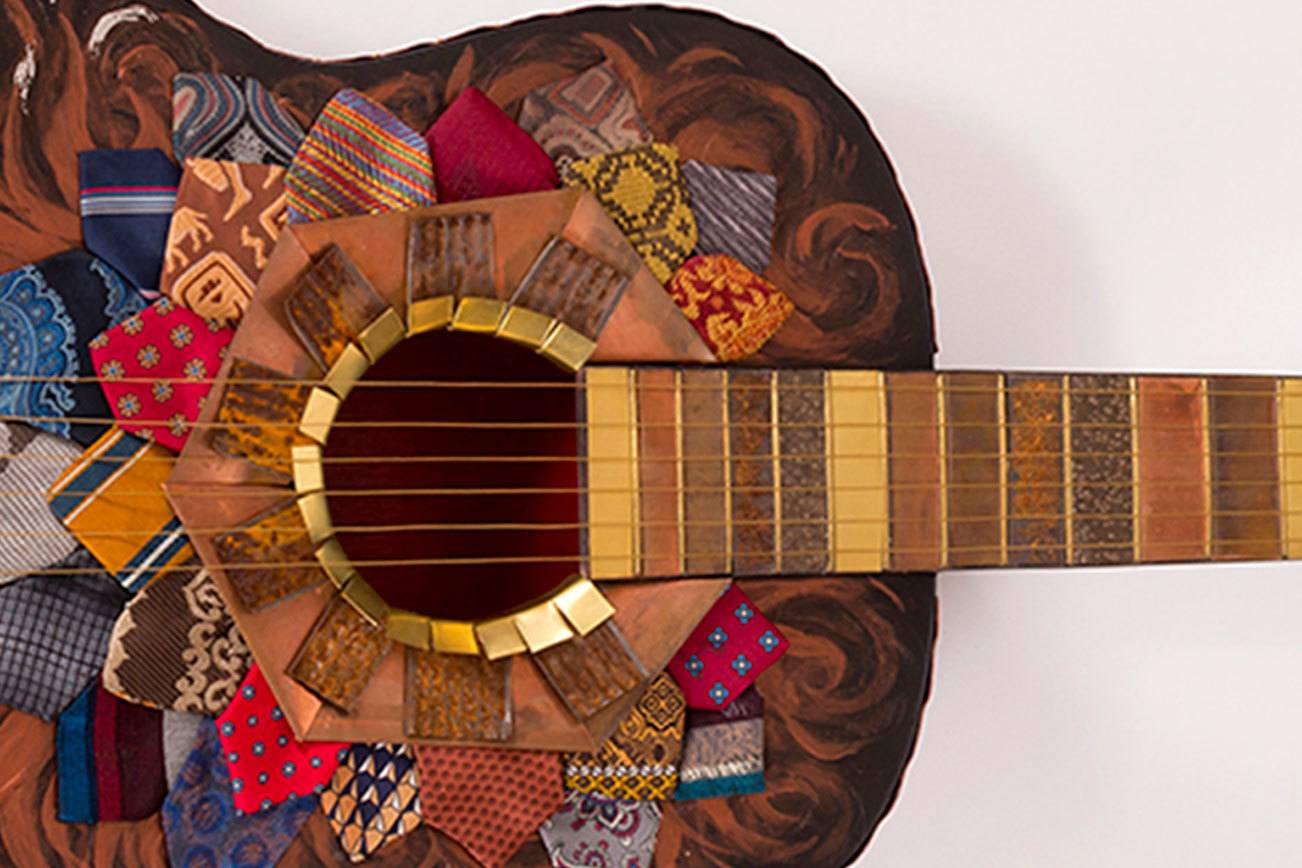 Pulling the strings: Monthly Port Angeles art exhibit showcases new uses for old string instruments
