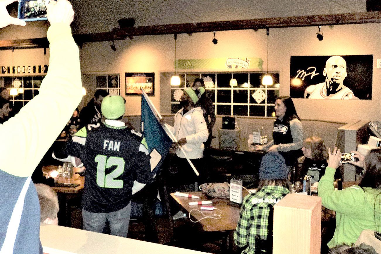 SPORTS SHOT: Seahawks hold rally in Port Angeles