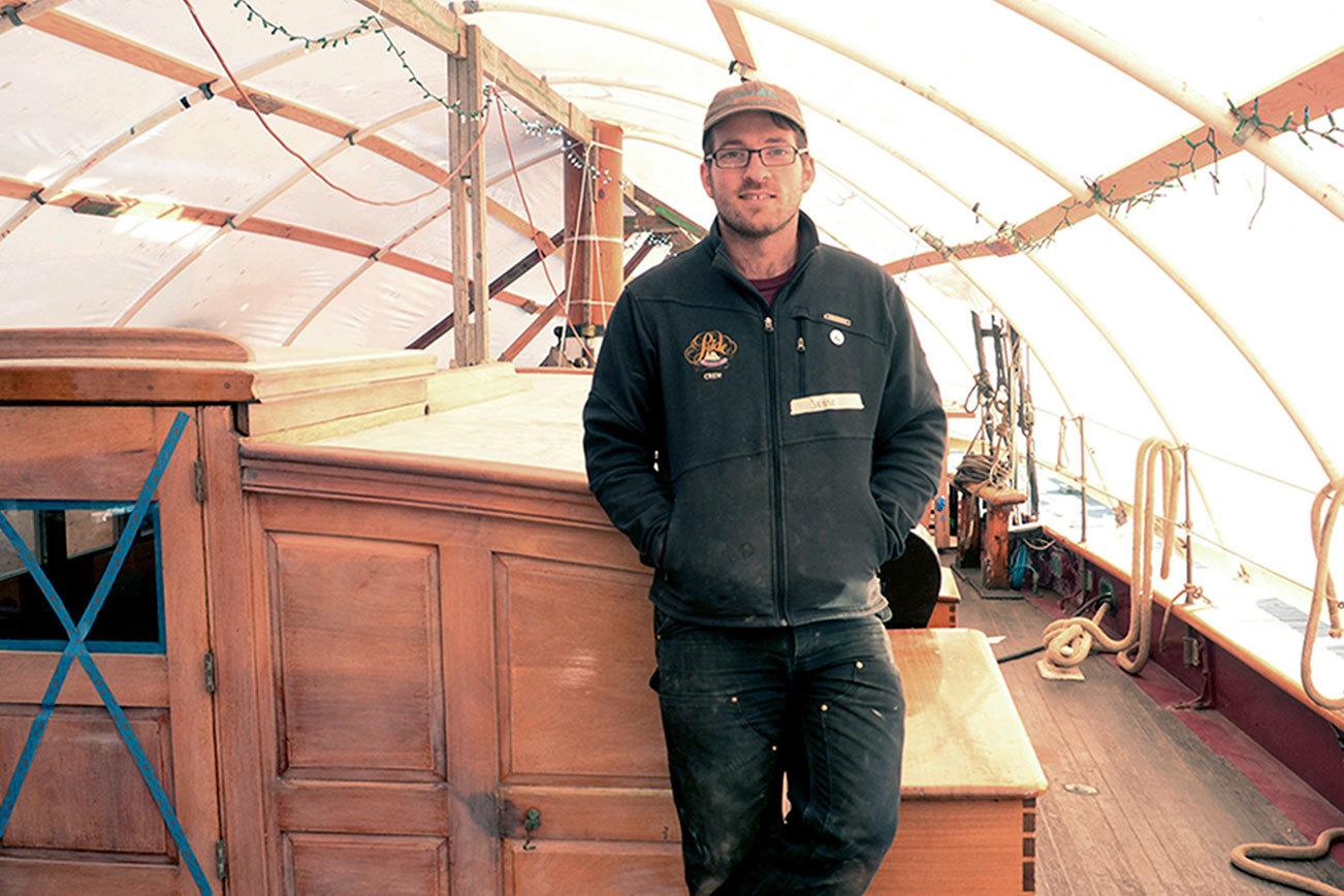 Shipshape service: Adventuress maintenance to extend over three-day weekend