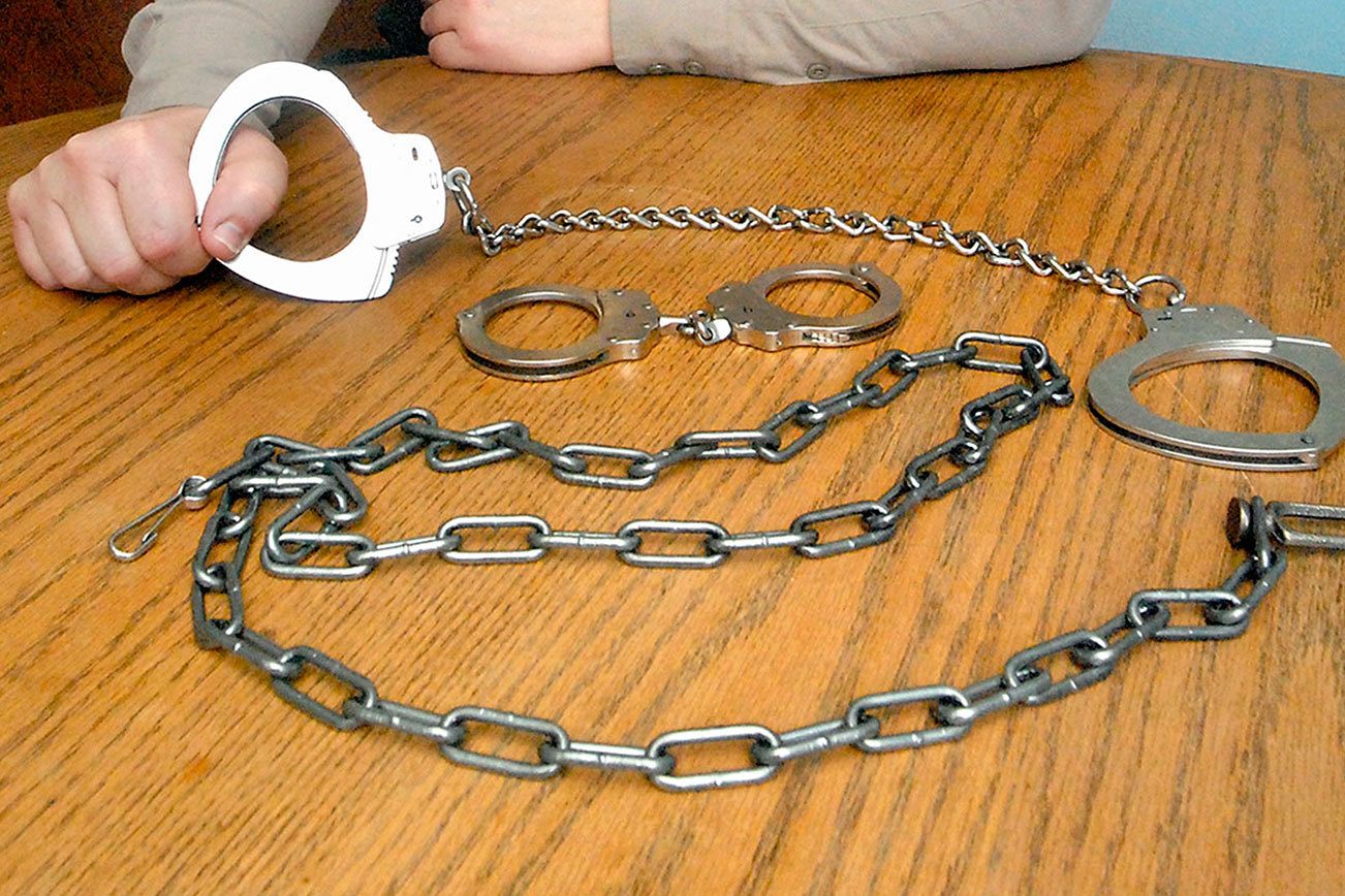 Clallam judge affirms use of shackles in pretrial appearances