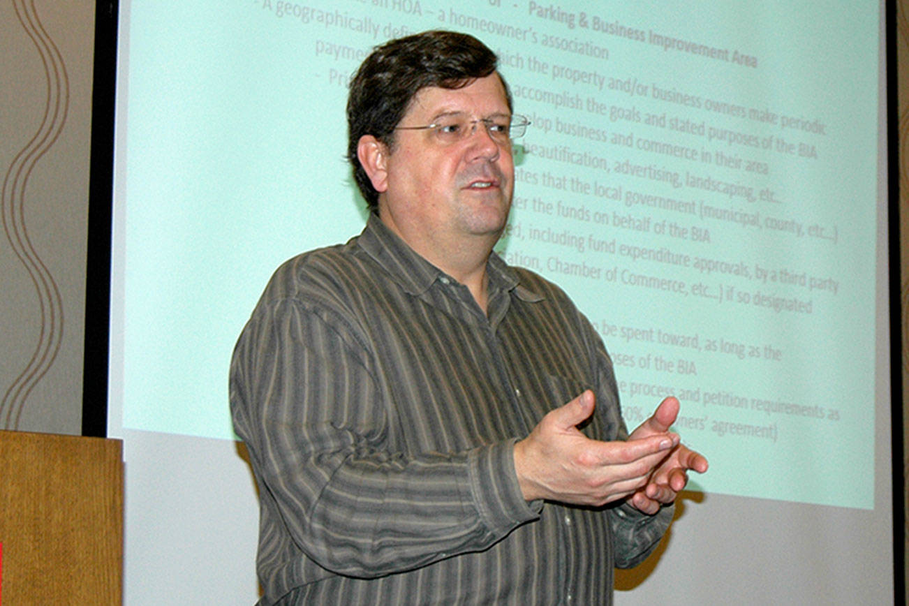 Chamber director: Replace Port Angeles parking, business improvement area