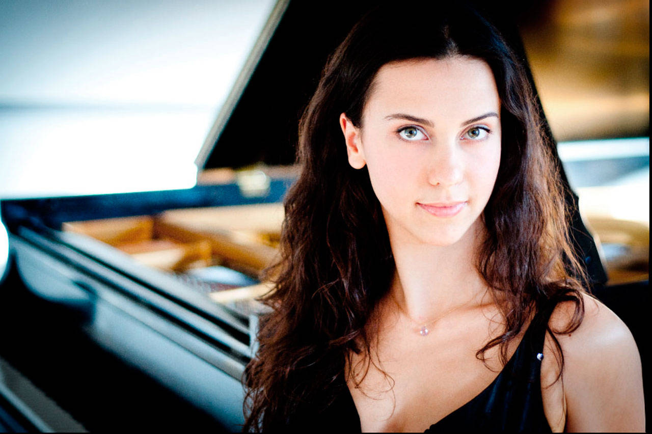 Bulgarian pianist Anna Petrova will join the Port Angeles Symphony Orchestra for its spring concert Saturday.