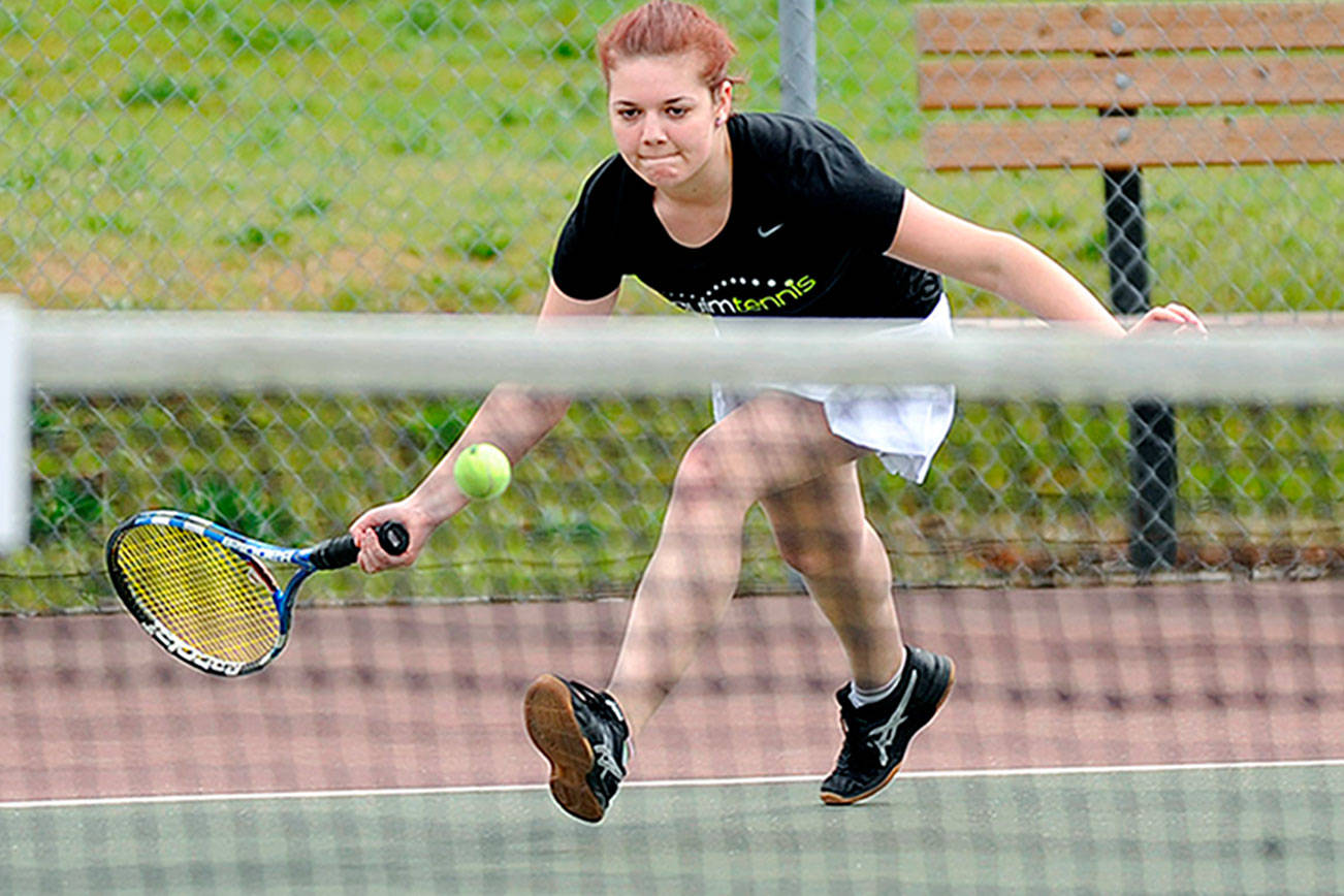 PREP SPORTS ROUNDUP: Sequim girls tennis sweeps rival Port Angeles