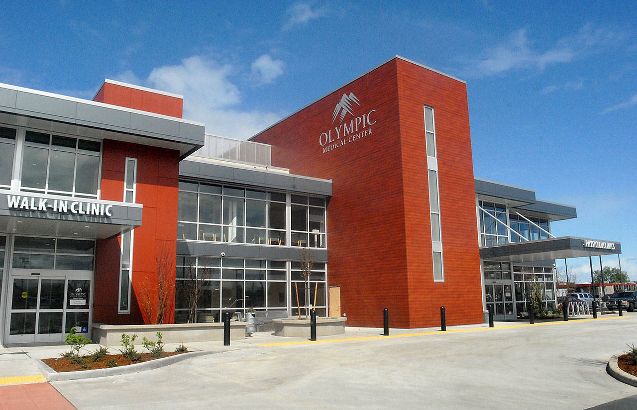 A new medical office building constructed by Olympic Medical Center is scheduled for its official opening Saturday in Port Angeles. (Keith Thorpe/Peninsula Daily News)