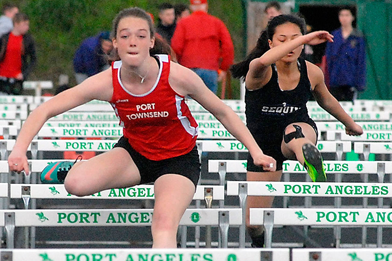 TRACK AND FIELD: Sequim boys, Roughrider girls cruise in Port Angeles meet