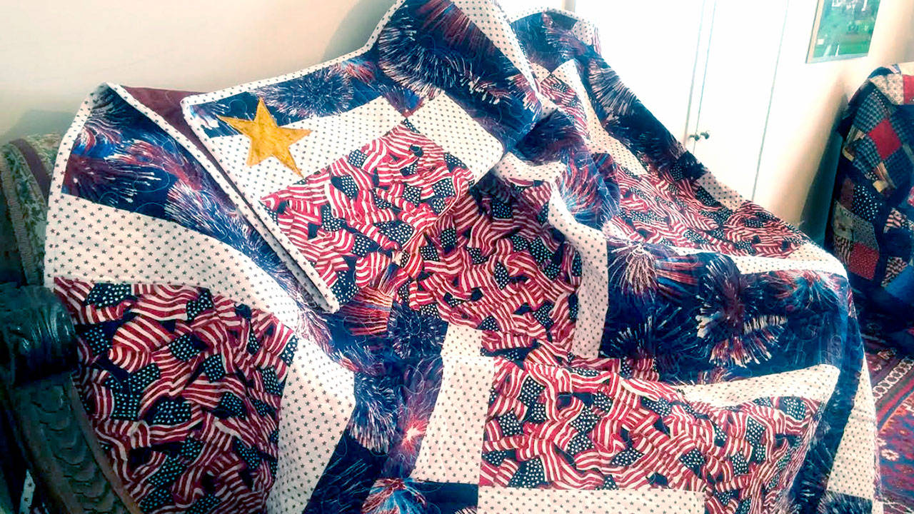 More than 40 quilts that will be used at the Captain Joseph House will be on display at Studio Bob during the Second Weekend Art Walk in Port Angeles.