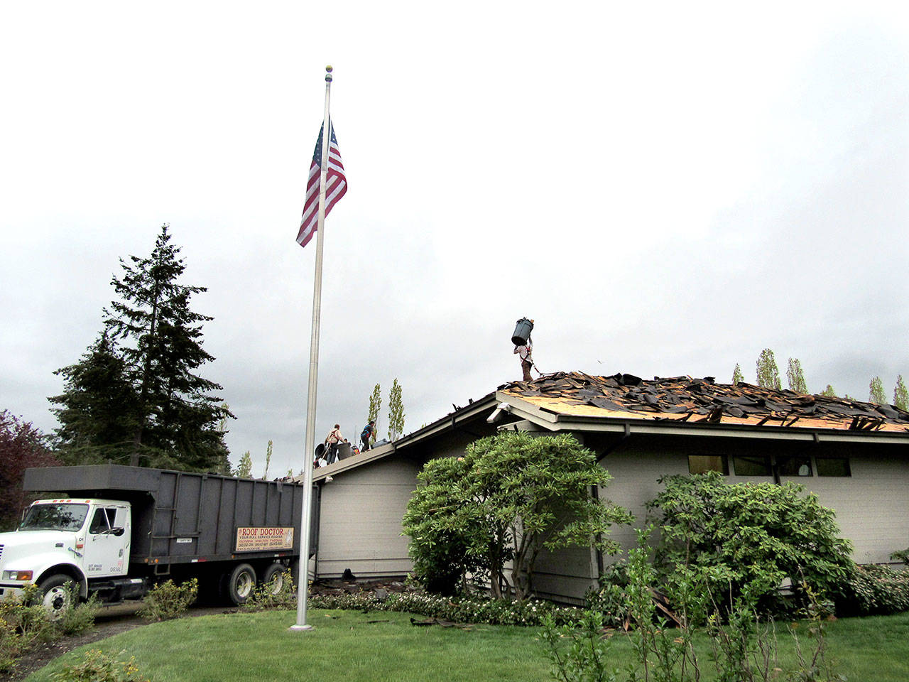 The Jefferson County Library this month got a new roof that was last replaced in the 1980s. (Jefferson County Library)