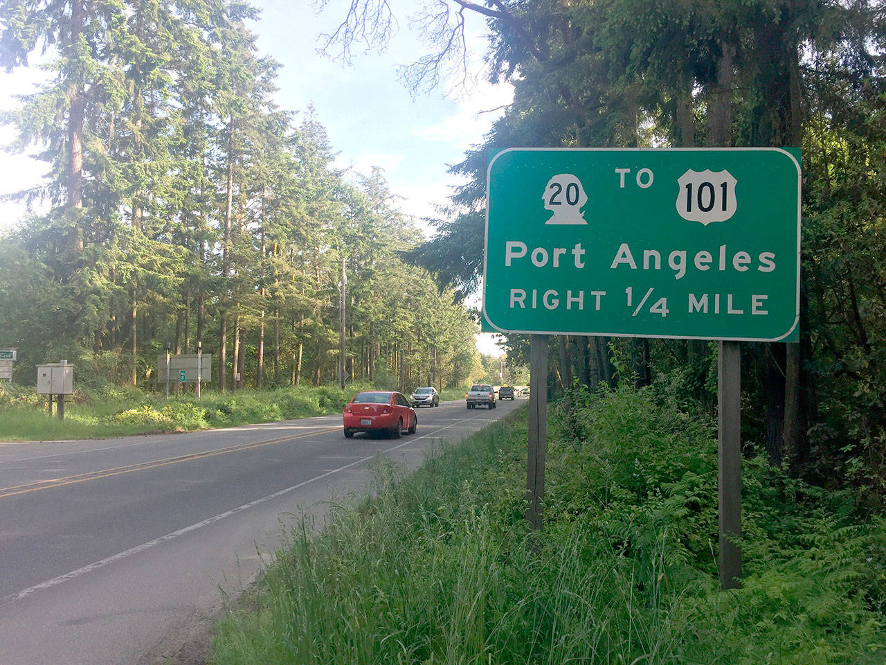Significant delays are expected along state Highway 20 starting next week due to a Washington Department of Transportation culvert replacement project. (Cydney McFarland/ Peninsula Daily News)
