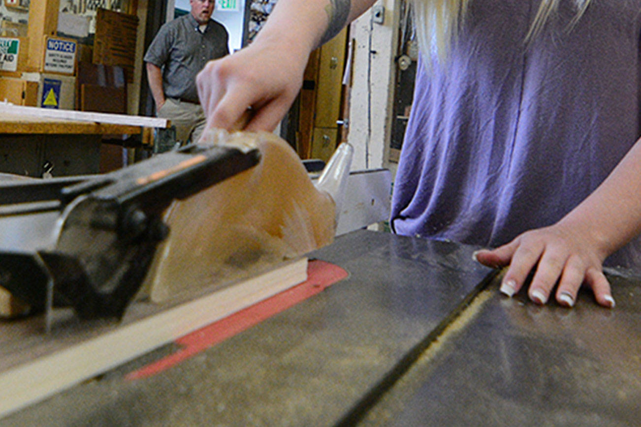 Port Angeles High School senior headed to SkillsUSA nationals after state win in cabinetmaking