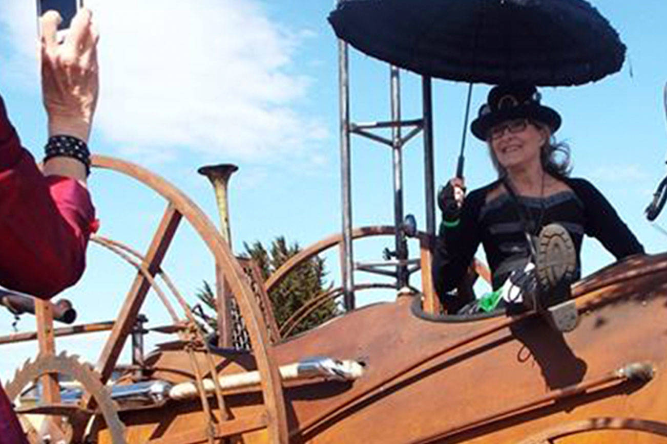 Bodgers create strange objects for steampunk festival