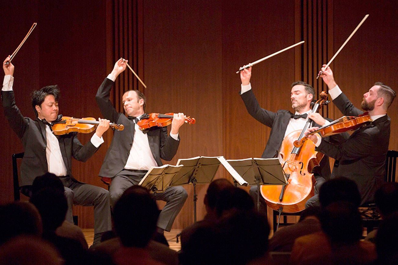 Aspiring world-class quartet on view at Saturday performance