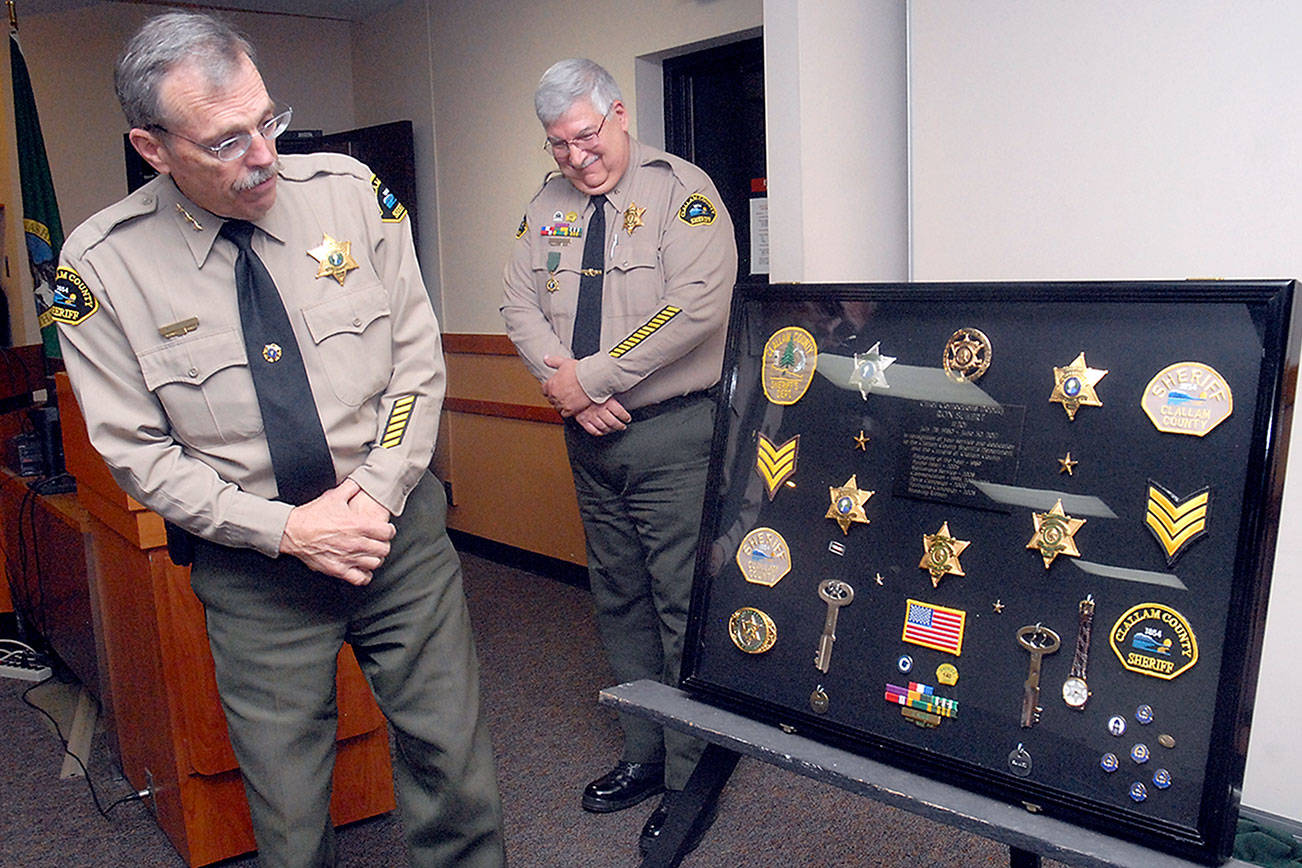 Retiring Clallam County jail superintendent honored