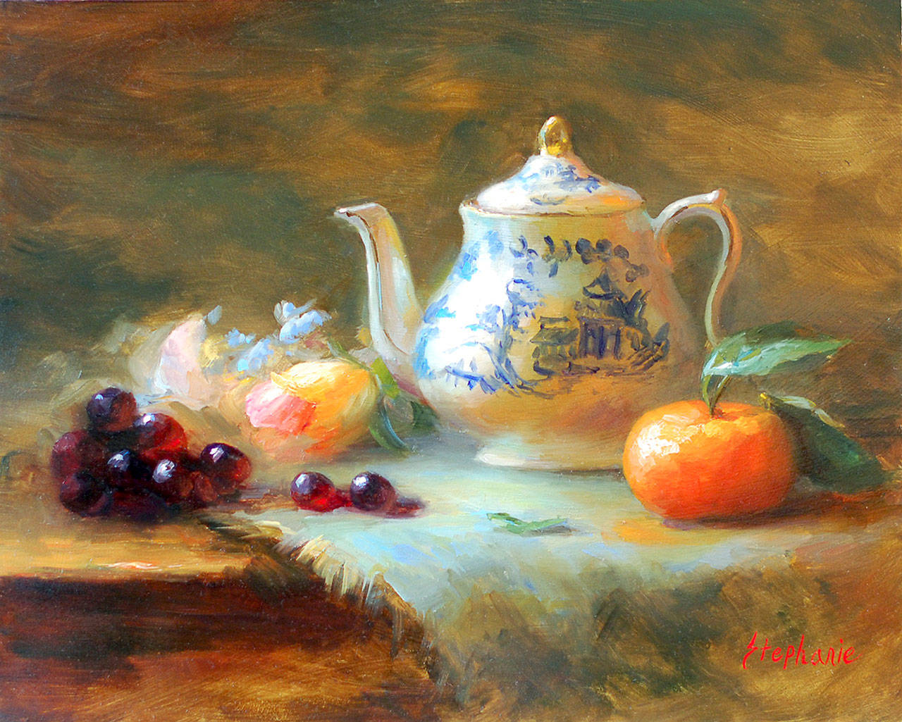 Stephanie Johnson’s oil paintings will be on display at the Port Townsend Gallery on Saturday for Port Townsend’s Art Walk. (Stephanie Johnson)