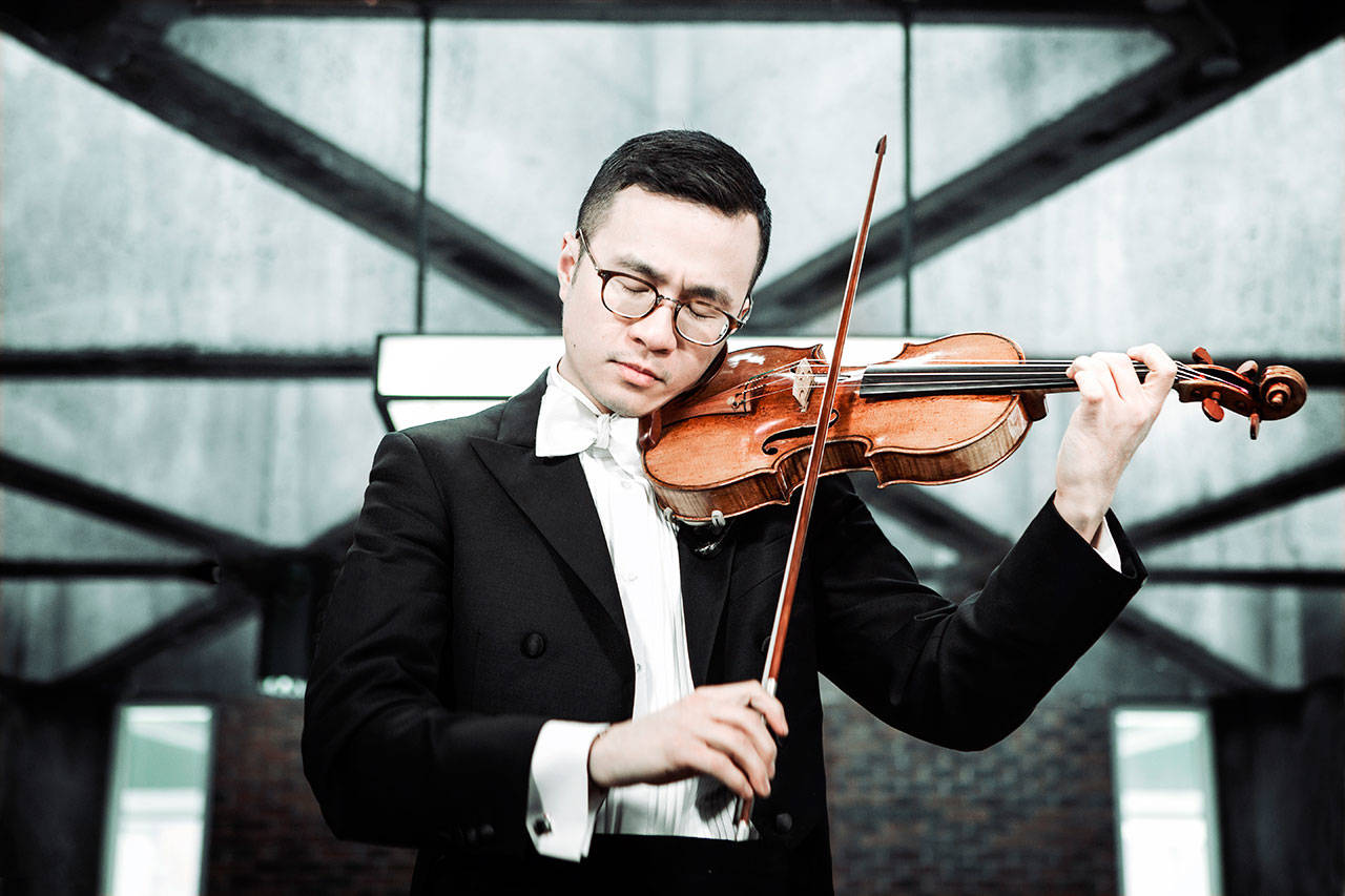 Andrew Wan will be one of three musicians to perform “The Great Piano Trios” during the second weekend of the 34th annual Olympic Music Festival. (Andrew Wan)