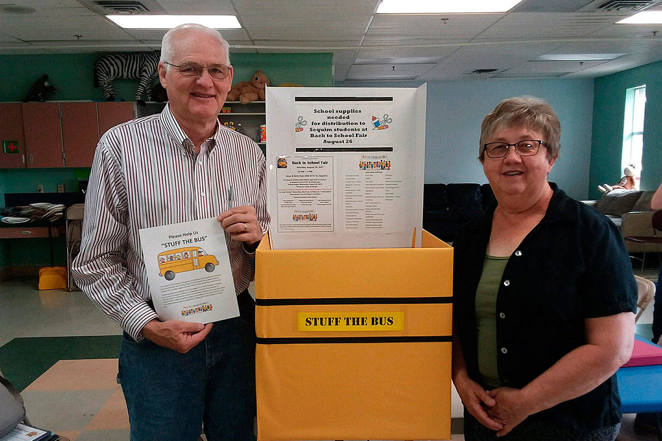 Stuff the Bus events set in Sequim, Port Angeles