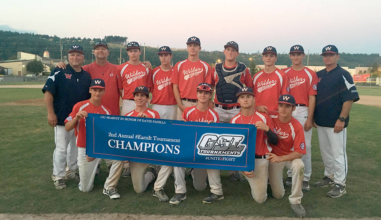 Wilder Junior went 5-0 to claim the second annual EarnIt Tournament at Sumner High School over the weekend. Team members and coaches are, back row, from left: coach Kevin Miller, manager Rob Merritt, Tanner Lunt, Milo Whitman, Lucas Jarnagin, Brody Merritt, Timmy Adams, Seth Mann and coach Tim Adams. Front row, Isaiah Getchell, Michael Grubb, Nathan Miller, Slater Bradley and Tyler Bowen. Not pictured: Ethan Flodstrom and Tanner Walker.