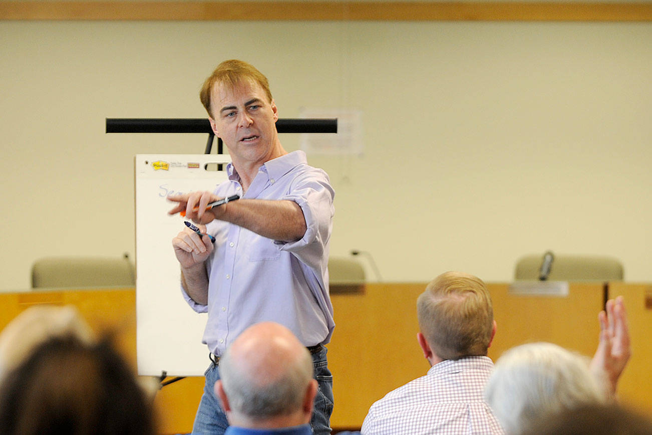 Economic Development Corp. gathers ideas in Sequim town hall