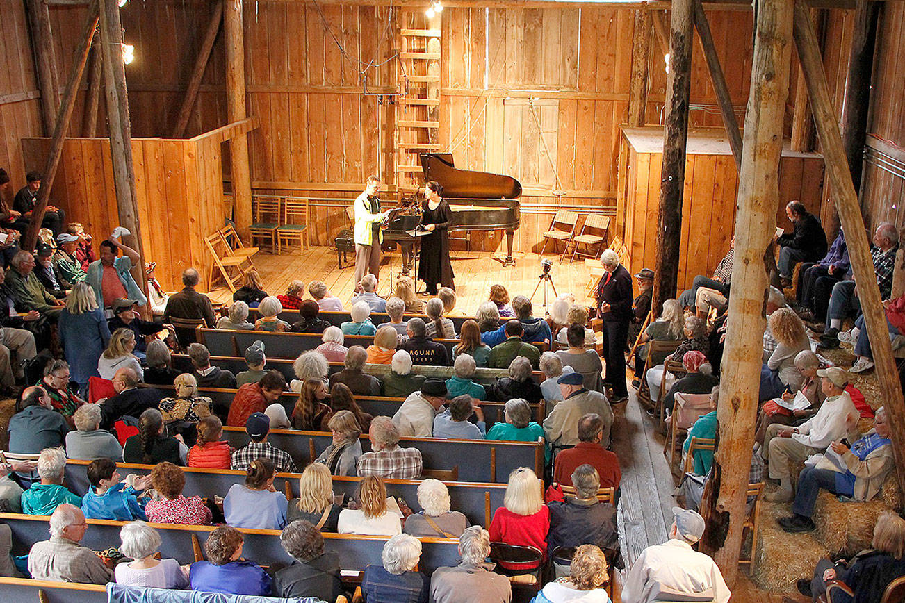 Historic Quilcene barn hosts free chamber music concerts