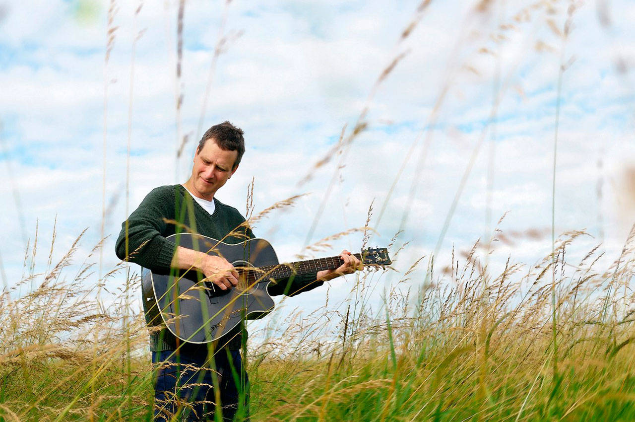 Port Angeles musician Michael Stephen Rivers will perform Saturday.