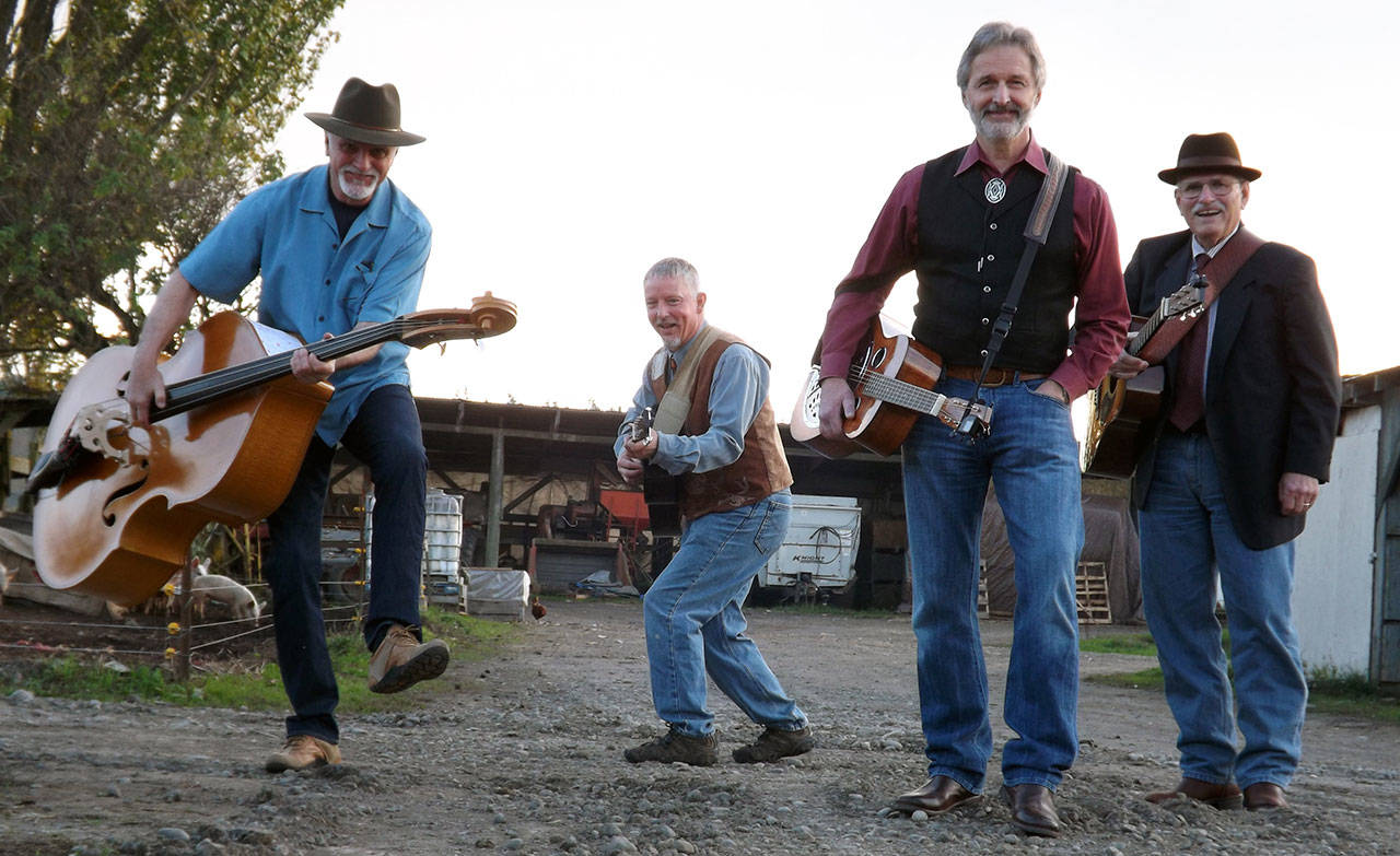 Sequim-area band FarmStrong will celebrate its third CD with a release party and two concerts Saturday at the historic Dungeness Schoolhouse. (FarmStrong)