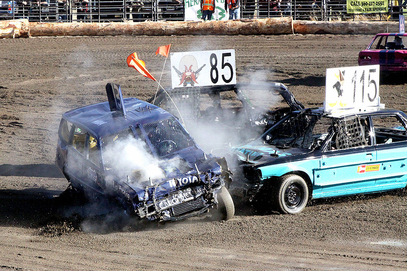 SPORTS SHOTS: Demolition derby and Port Townsend softball champs