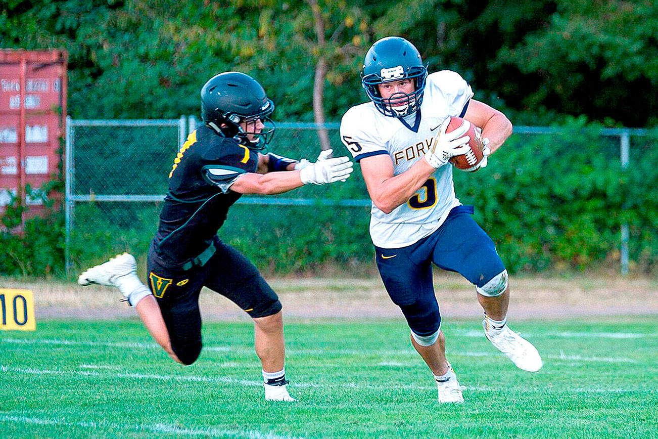 Forks romps 68-0 over Vashon