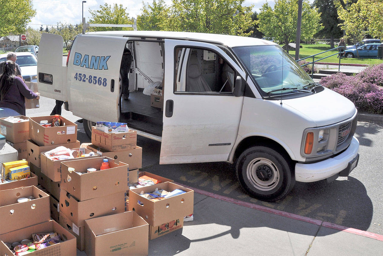 From Friday through Sept. 30, all four branches of the North Olympic Library System will hold a community resource drive that waives library fines in exchange for donations.