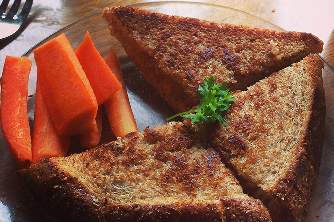 PENINSULA KITCHEN: Grilled cheese sandwich and tomato soup provide fall comfort food