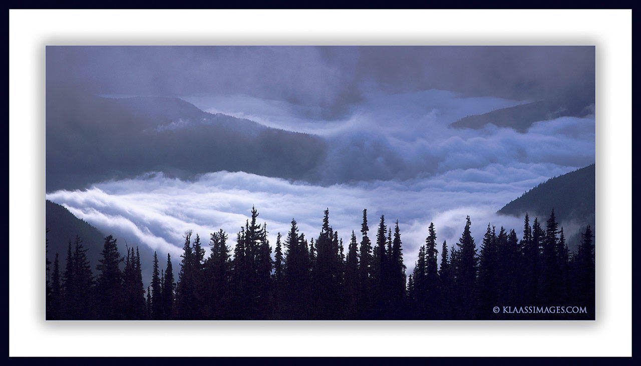 Johann Klaassen’s aerial views of the Olympic Peninsula will be on display at Imagine it Framed, 625 E. Front St., today from 6 p.m. to 7 p.m. (Johann Klaassen)