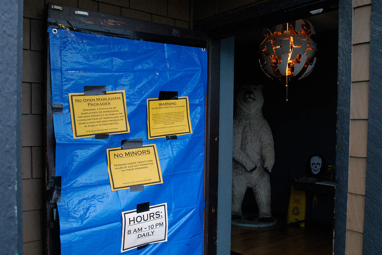 Port Angeles police investigate pot shop break-in, residential burglaries; two suspects arrested