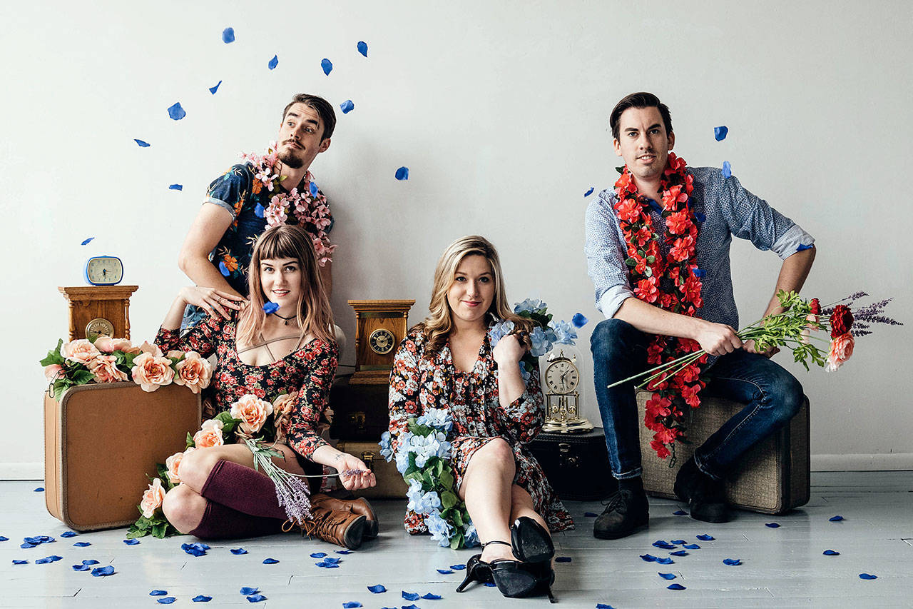 String band Kuinka will perform at the Port Angeles Library’s free quarterly Art Blast! event today at 7 p.m. (Jeremiah Andrick)